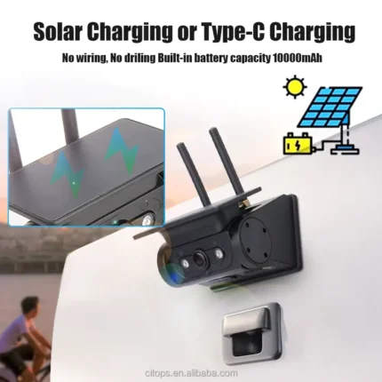 1080P Wireless Backup Camera IP66 Waterproof 7 Inch Dual Split Screen