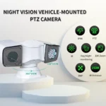 All-Terrain PTZ Camera 150m Night Vision 360° Rotation + Defrost IP66 RS485 for Construction Vehicles & Cargo Ships