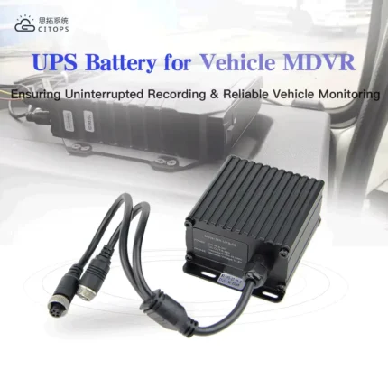 High Temperature Resistant Shockproof MDVR UPS Battery Vehicle DVR Backup Power Uninterruptible Power Supply for Public Transport